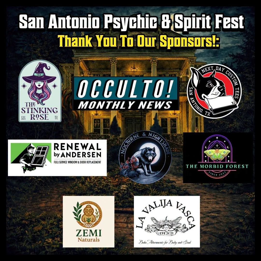 As we prepare for the 5th Annual San Antonio Psychic &amp; Spirit Fest this May 16, we want to take a moment to celebrate the businesses and shops that have contributed to make this event possible. These sponsors play a vital role in bringing our com