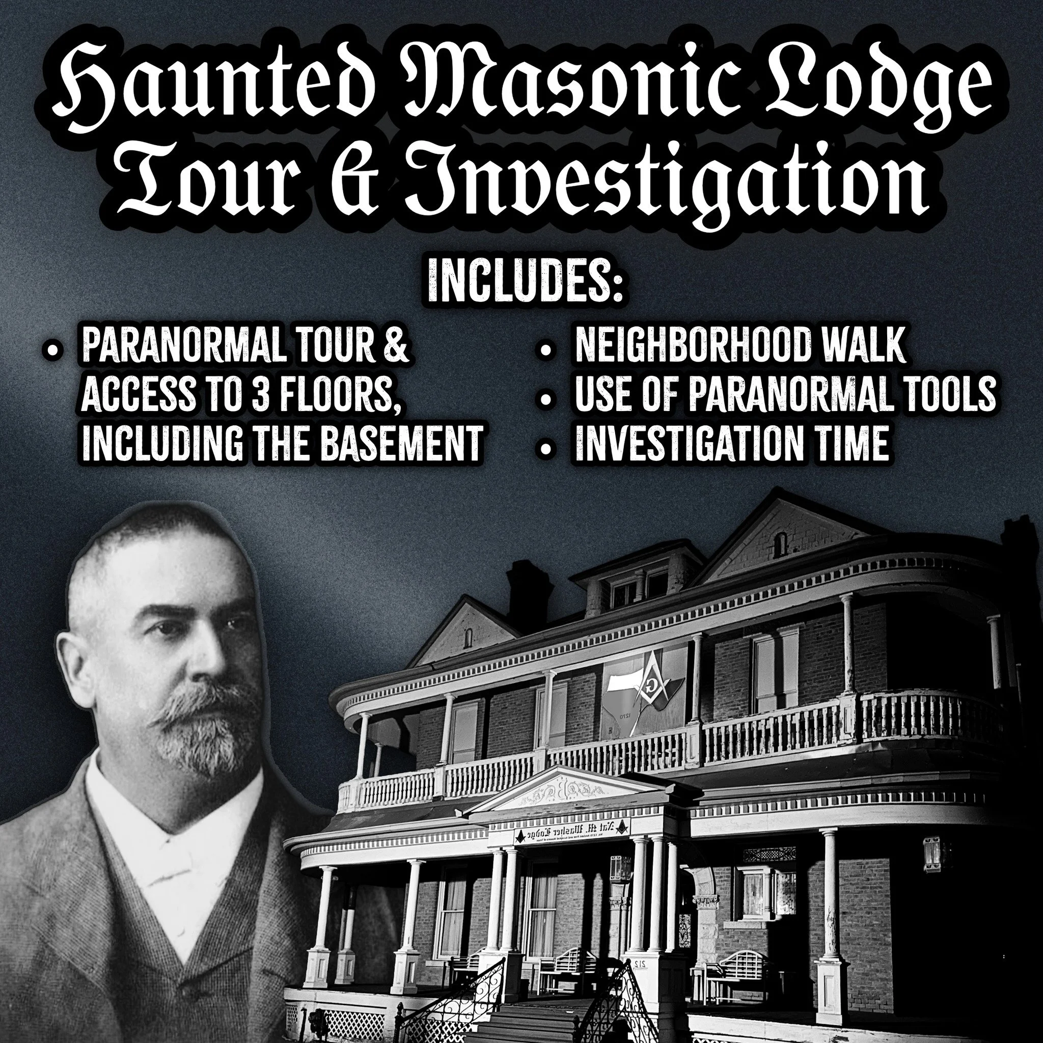 In 1893, Dr. Julius Braunnagel purchased a property in the heart of San Antonio's King William Historic District. His mansion eventually became home to local Masons, and gained a chilling reputation for being paranormally active. 

This building has 