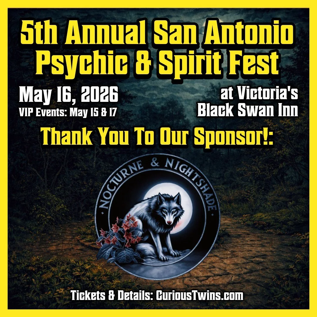 We are thrilled to feature Nocturne &amp; Nightshade (@nocturne.nightshade) as a sponsor for this year&rsquo;s Psychic &amp; Spirit Fest! This gothic lifestyle brand specializes in darkly elegant apparel and handcrafted intention candles that perfect