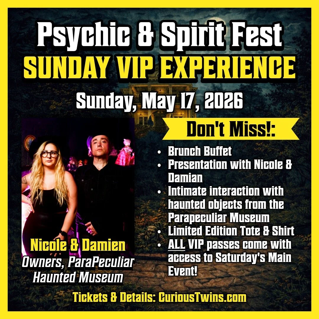 RARE opportunity - we only have a few tickets left! 😱 

Don&rsquo;t miss the ultimate Psychic &amp; Spirit Fest Sunday morning experience at Victoria&rsquo;s Black Swan Inn! ☀️🕯️ 

Enjoy a brunch buffet with the spirits on this iconic property, fol