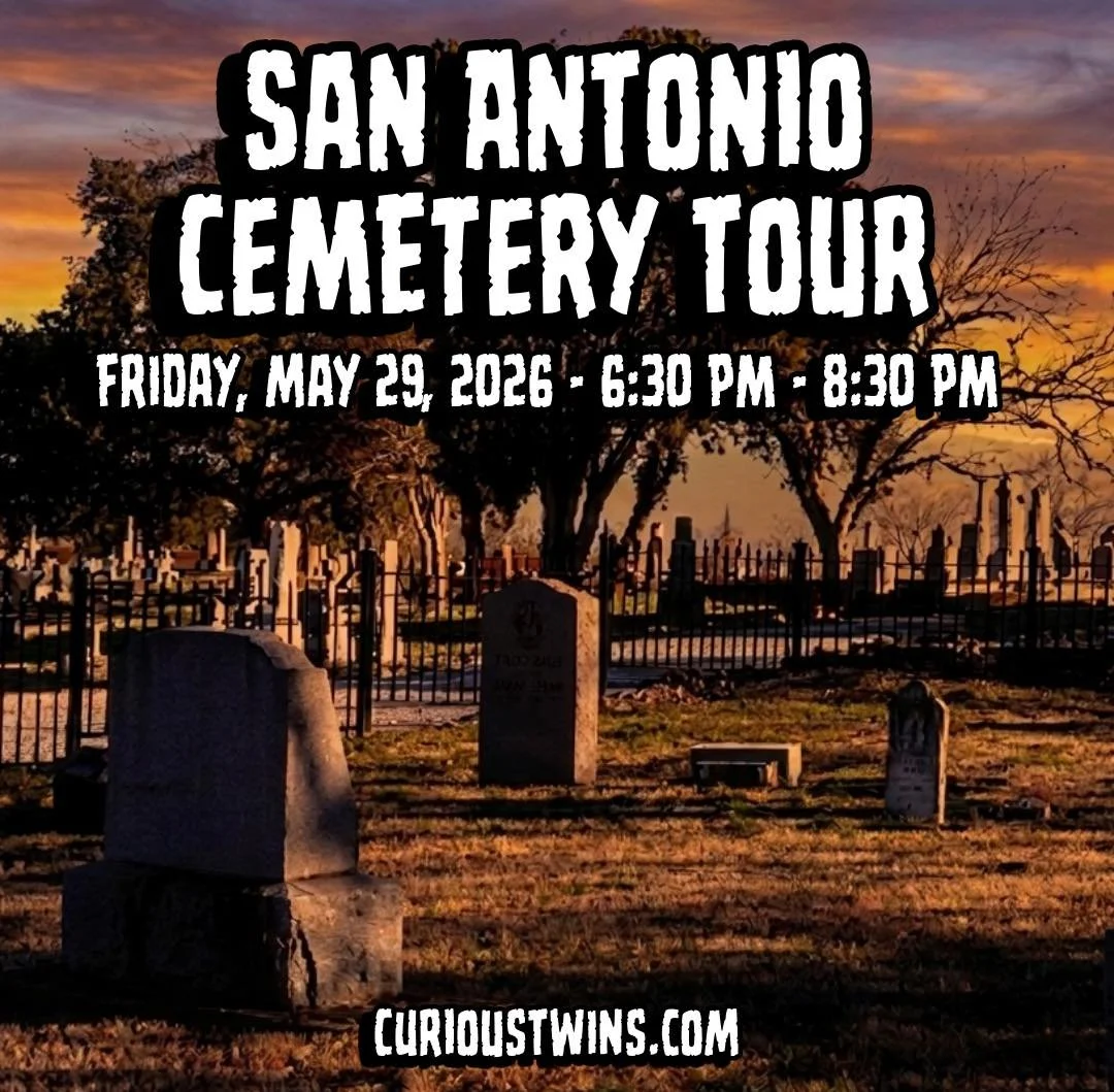 As the sun sets just east of downtown San Antonio, we invite you to step into local history just before the sun sets. We will guide you through the historic dirt and gravel paths of City Cemetery #1, as guides share the tales of the spirits who shape