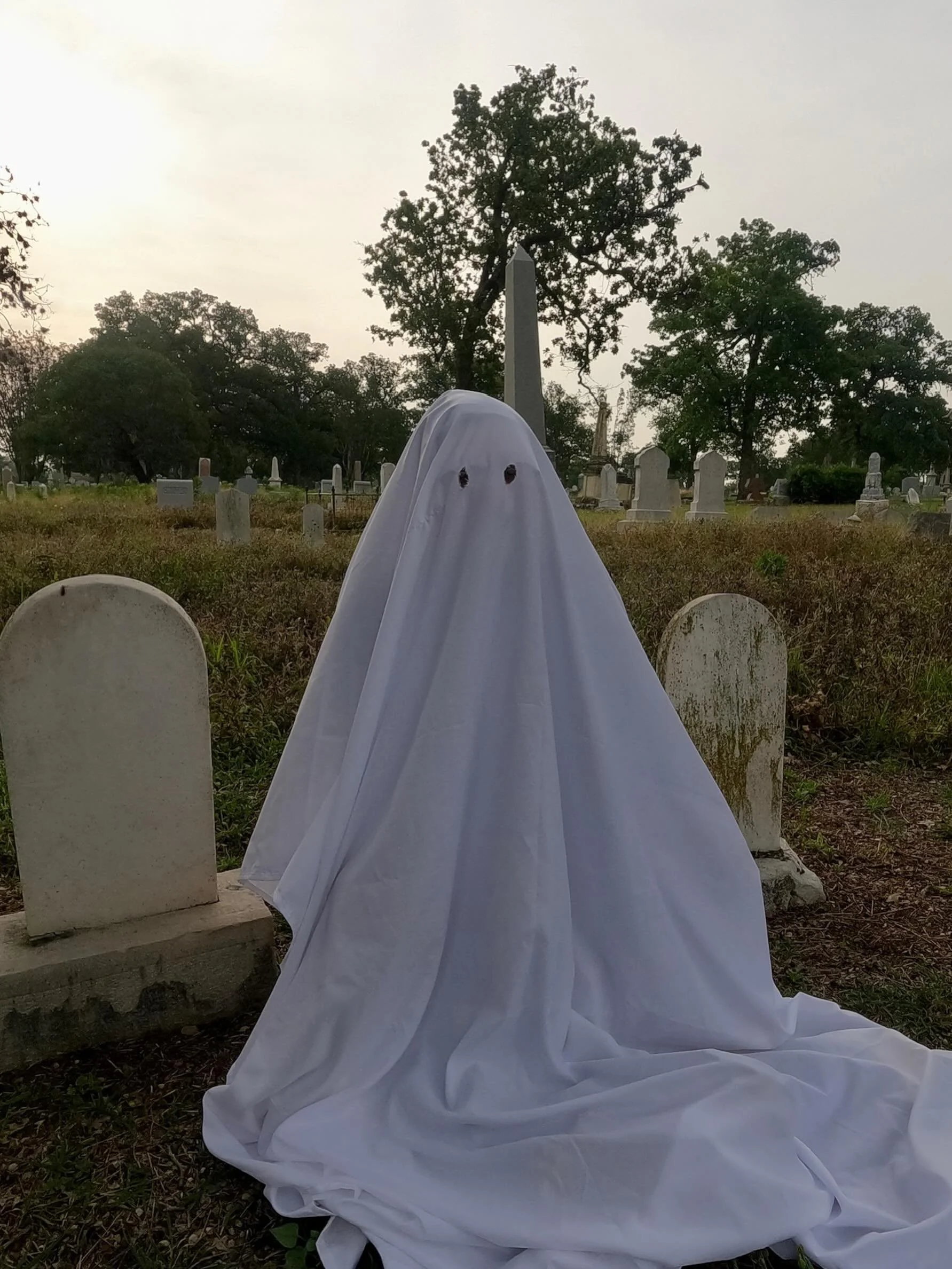 As the sun sets just east of downtown San Antonio, we invite you to step into local history. We will guide you through the historic dirt and gravel paths of City Cemetery #1, as we share the tales of the spirits who shaped our city.

After your tour,