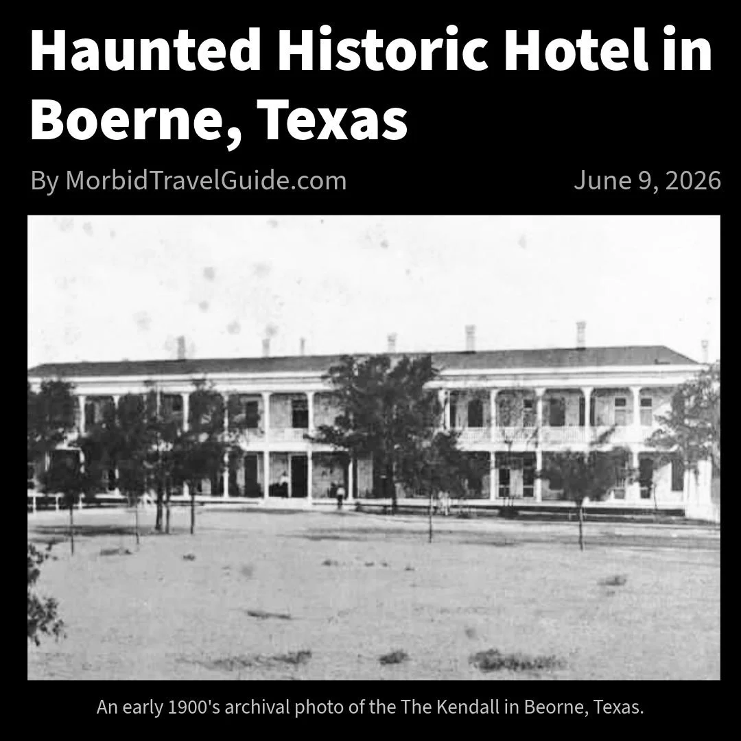 Built in 1859, The Kendall in Boerne has welcomed travelers for more than 165 years and earned a reputation for unexplained footsteps, cold spots, and stories that refuse to fade away.

Originally known as the Reed House, this historic Texas Hill Cou
