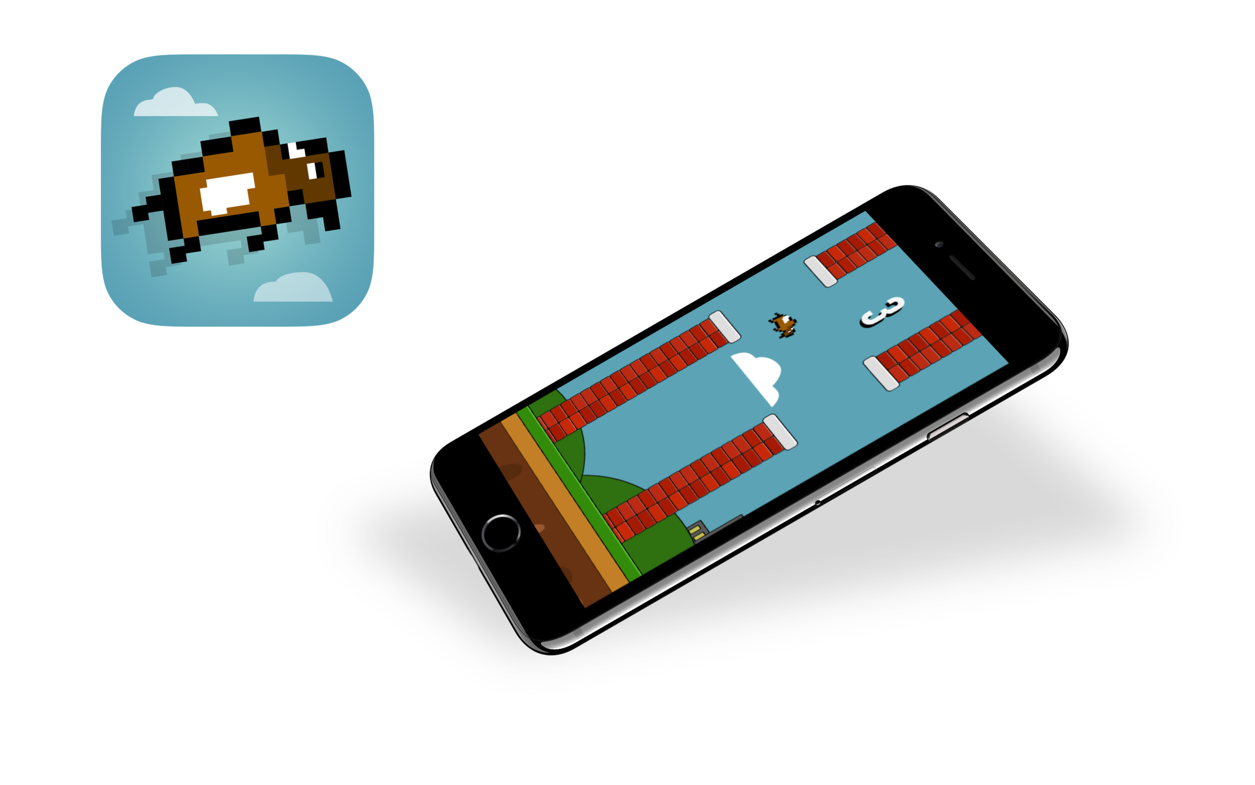 Buffalo Wings: Much-better-than-Flappy-Bird game