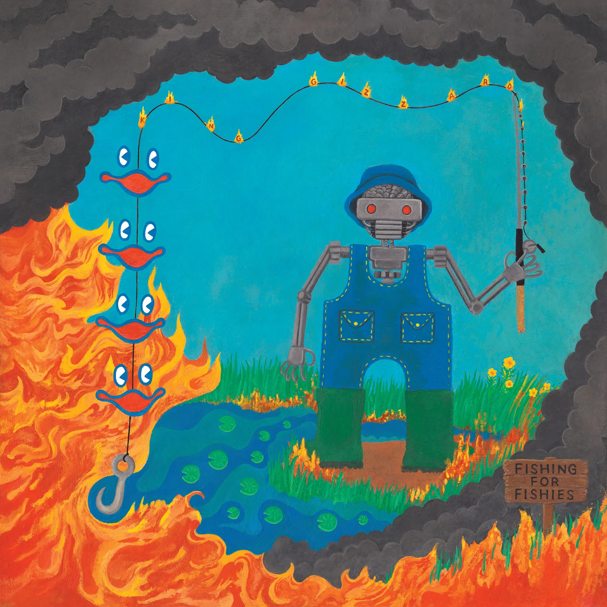 Fishing for Fishies by King Gizzard & The Lizard Wizard (Image retrieved from iTunes-purchased MP3 file)