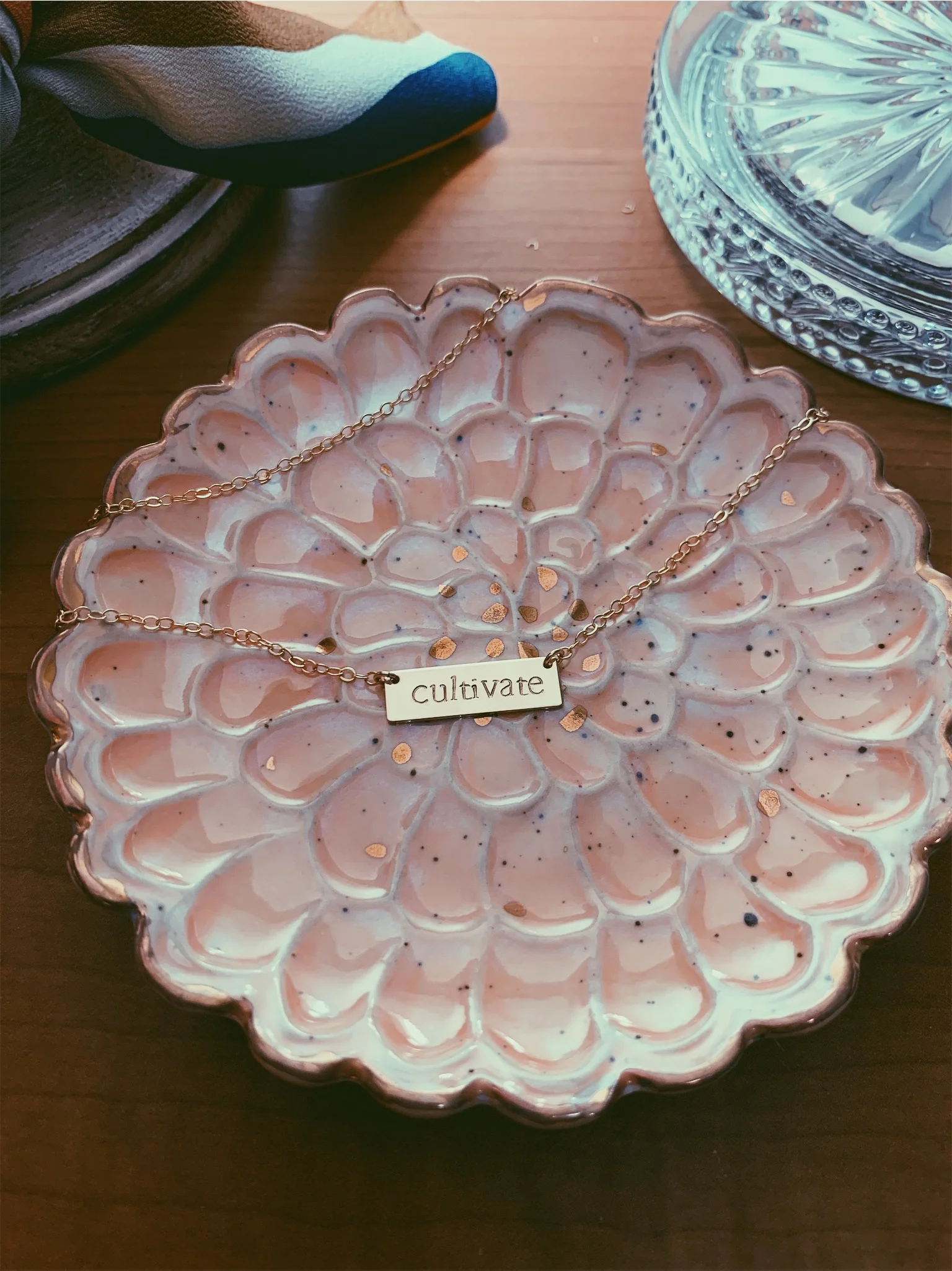 Tall Bar Necklace, 14K Gold Fill, Personalize, Cultivate - Stamped &amp; Co.