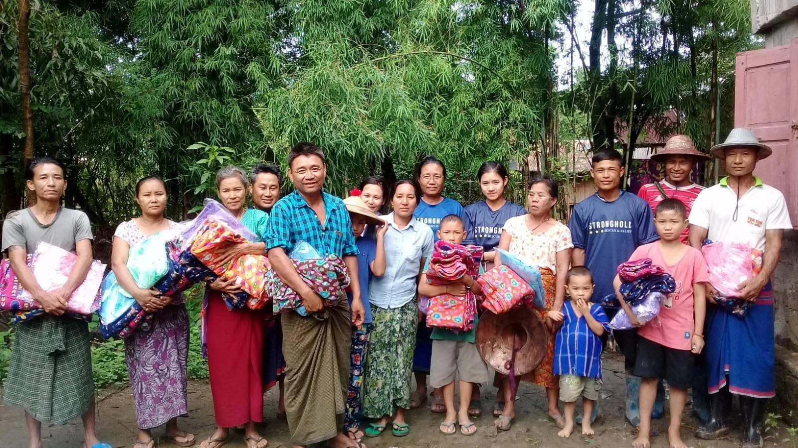 Stronghold aids civilians fleeing violence in Burma