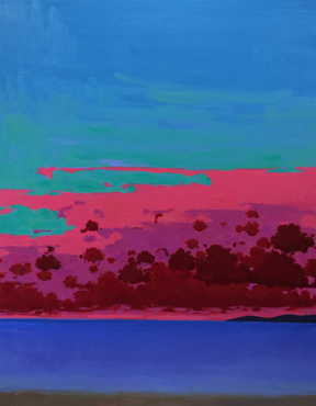 Bay View - Evening, 2014