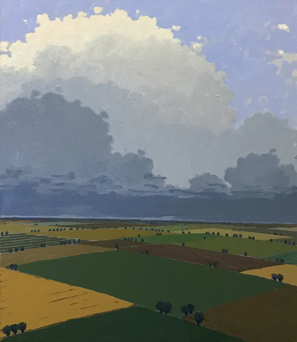Reflections & Shadows, 2019, oil on linen, 36 x 30