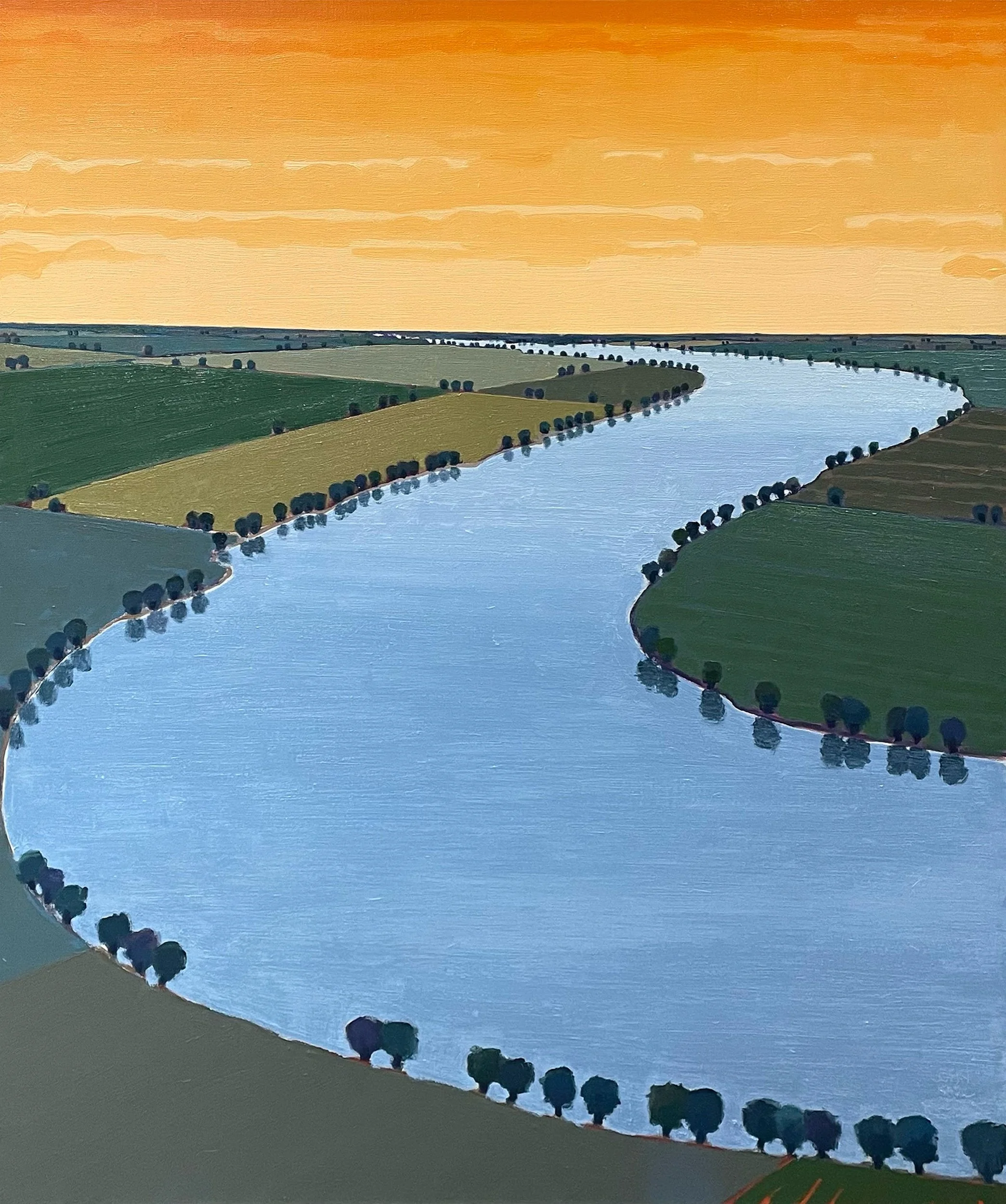 Big River (Summer Evening), 2025