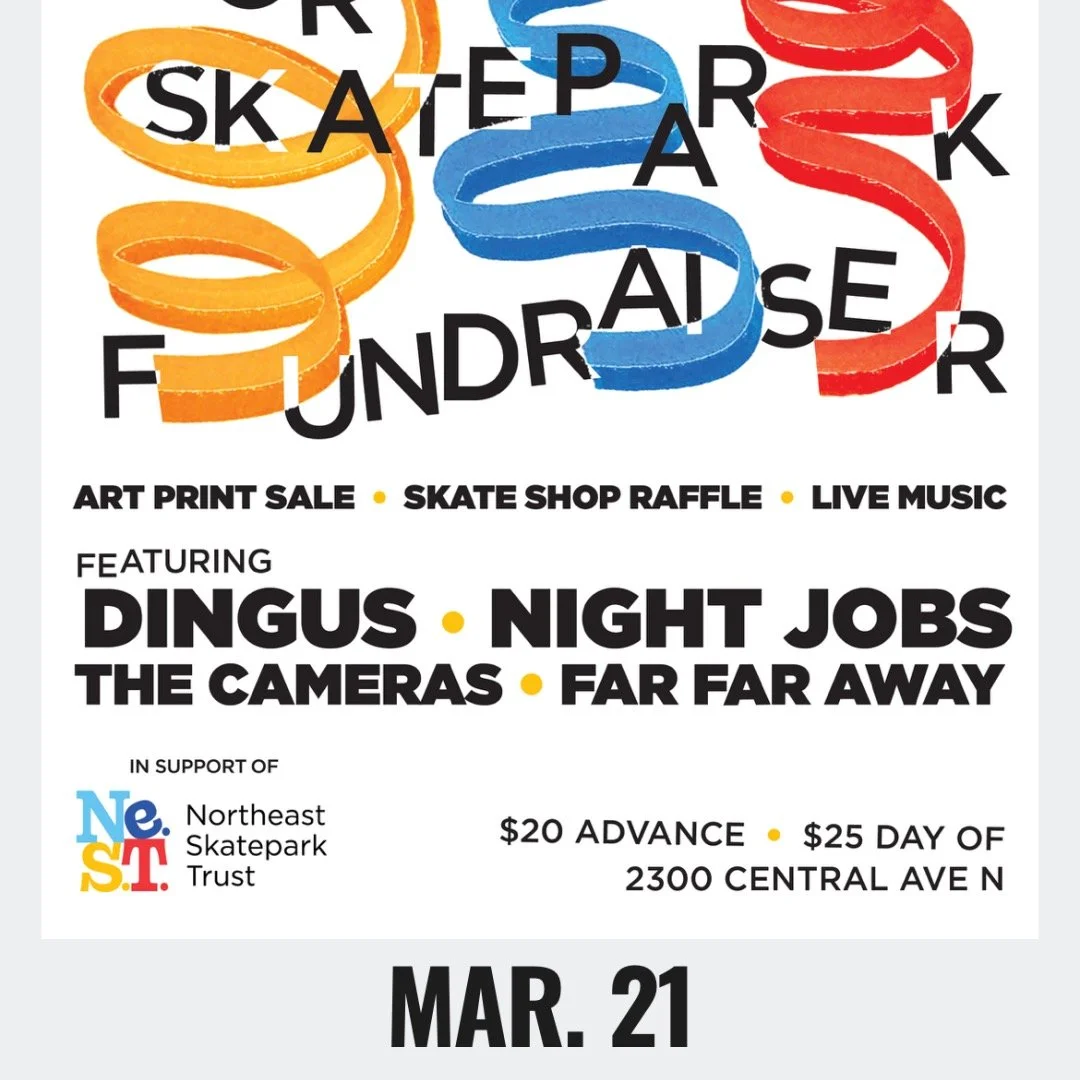 Tonight! Come support a community effort to get the NE Skatepark project moving forward! 

You may have also seen a recent write up on the Pilllar Forum in the Startrib! https://www.startribune.com/pilllar-forum-northeast-minneapolis-skate-shop-filli