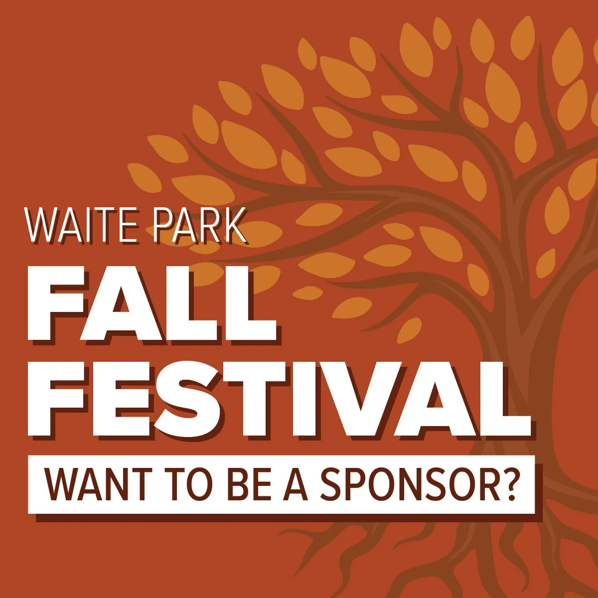 Interested in sponsoring the 2026 Waite Park Neighborhood Fall Festival? This is a great opportunity to support the local community and build hype around your business. 

We post signs, send mailers out to every home in the neighborhood and post to s