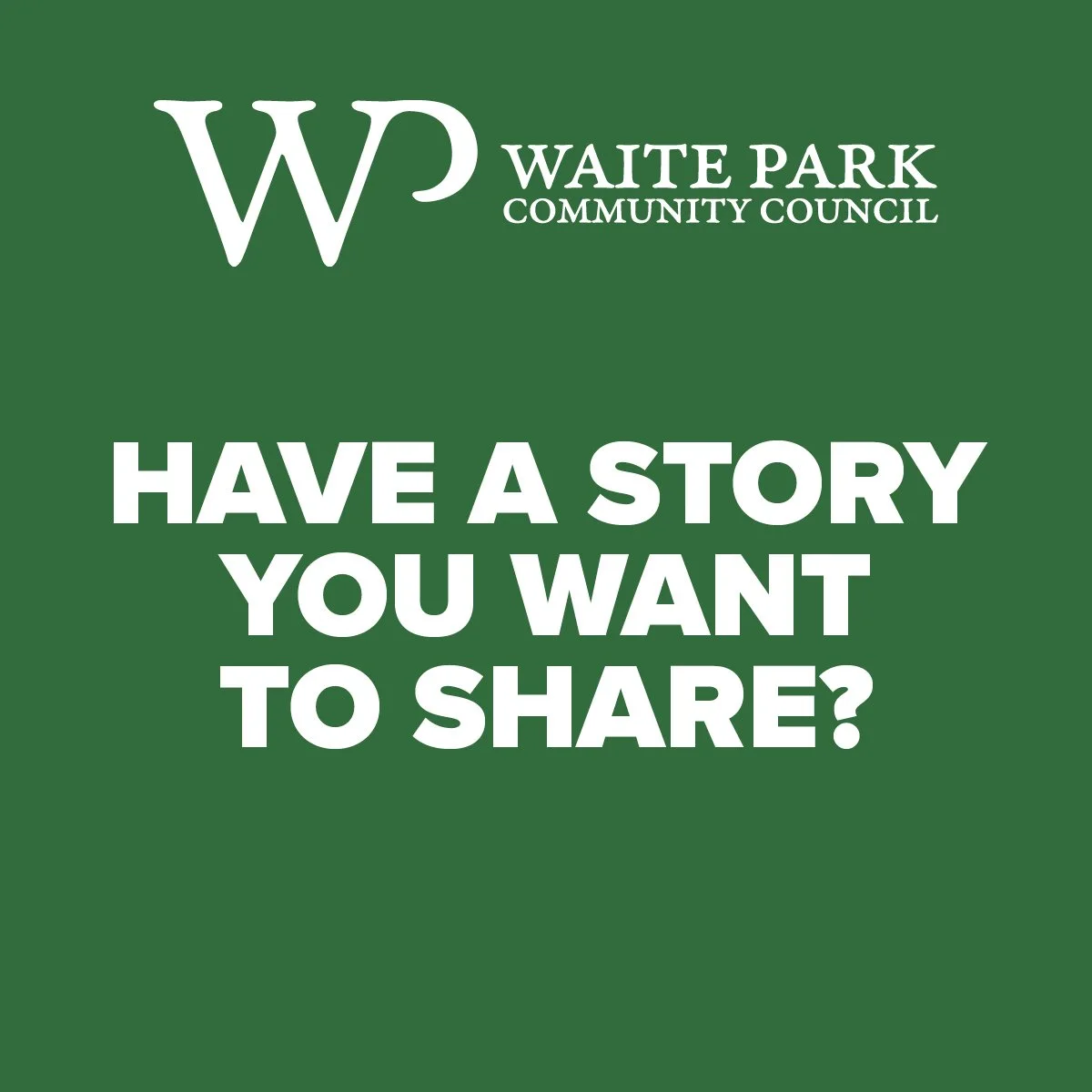 We've officially started planning the Fall issue of the Waite Park Voice!

Do you have a story idea, community news, upcoming event, or photos you'd like to share? We'd love to hear from you.

Help us celebrate the people, places, and events that mak