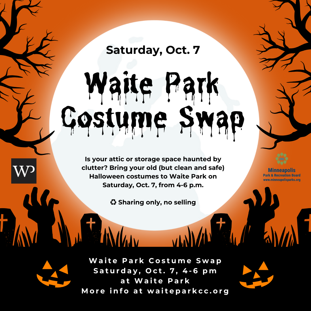 Skeletons in your closet? Bring them to our Halloween costume swap on