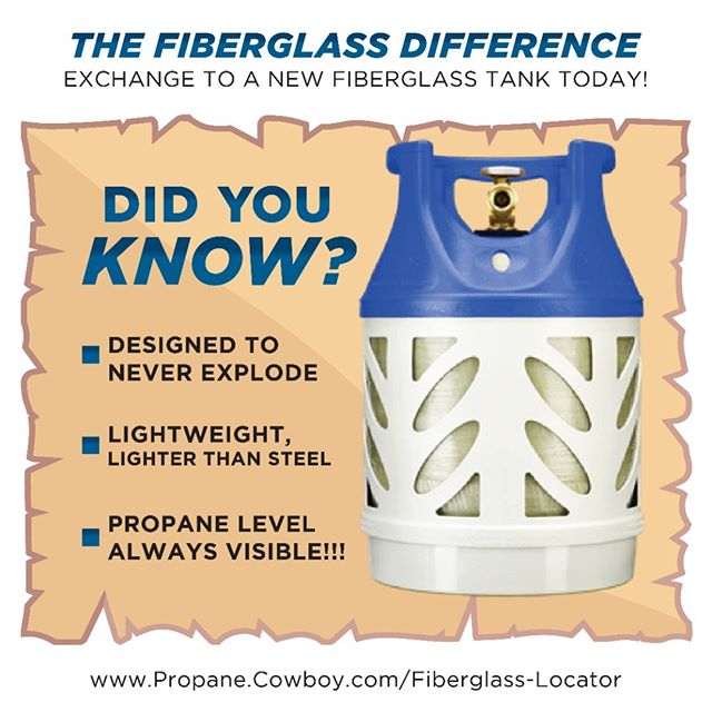 The Fiberglass Difference is clear... so clear you can see through it! 👀👀 #FiberglassPropane

Explore the newest innovation to the propane industry with @Propane_Cowboy ! 🤠 
DM us 💬

#todayilearned #nowyouknow #themoreyouknow #iwastodayyearsold #
