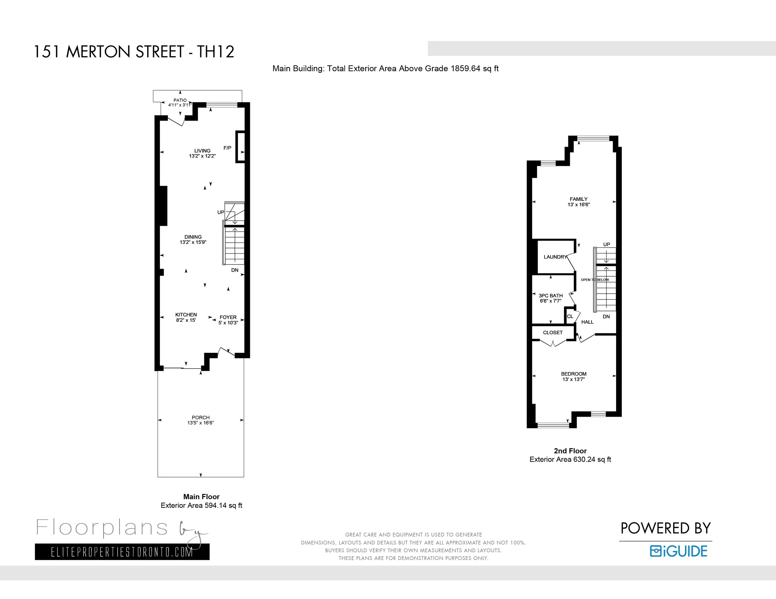 UPLOAD Floor plans By Elite Properties 151 Merton Street TH12.jpg
