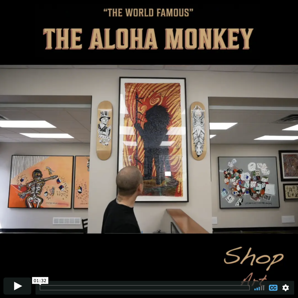 22. Vintage Tom DaVita — The Aloha Monkey Tattoo & Piercing