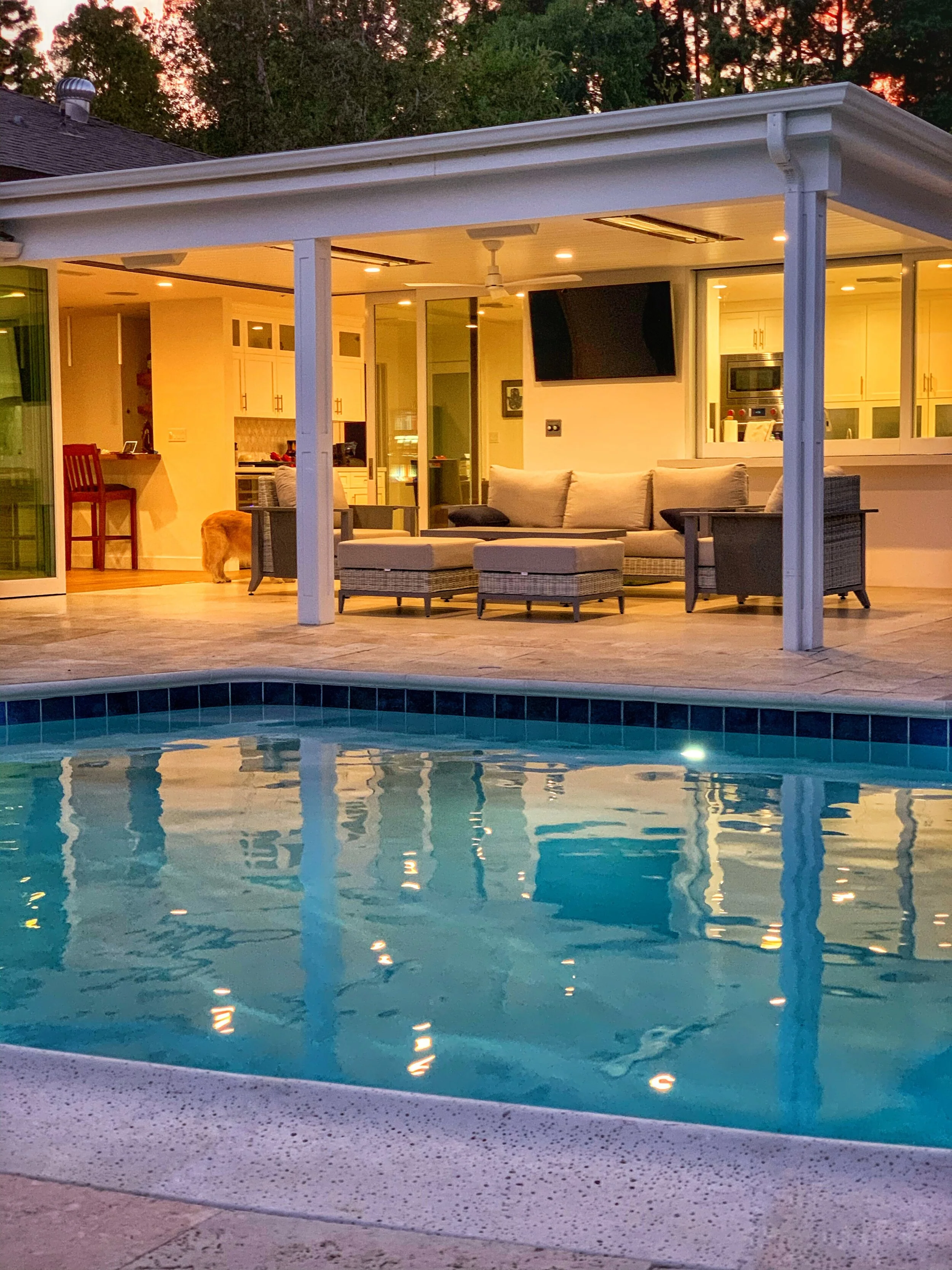 pools with outdoor living areas on Outdoor Living Entertainment Craftscape Creations Landscape Development