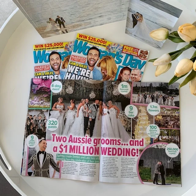 Just two guys rockin' Woman's Day