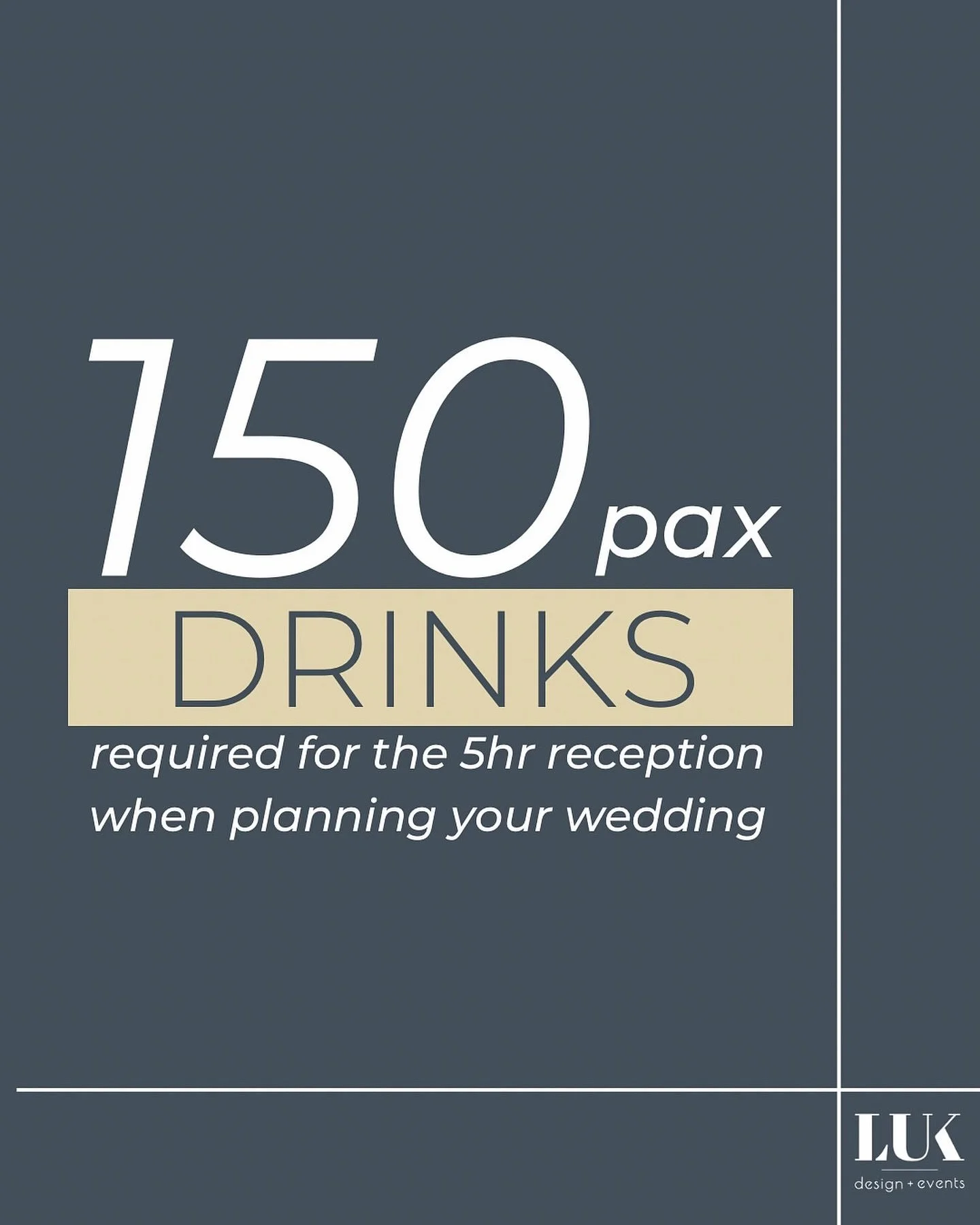 Let&rsquo;s be honest: people are more than ready to celebrate, to dance, and&mdash;especially&mdash;to drink when it comes to weddings. 

So, if you&rsquo;re getting married in the coming months, you&rsquo;ll want to make sure your bar is stocked. T