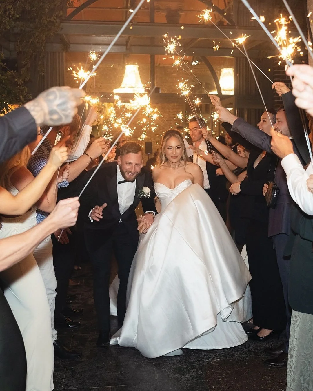 Onto FOREVER ❤️❤️❤️❤️❤️

The end of night sparkler tunnel is everything! 

Wedding Planner @lukewilliamsdesignandevents 
Venue @thegrounds @thegroundsevents 
Photography &amp; Videography @splendidweddingphotography 
Content Creation @behind.the.soci