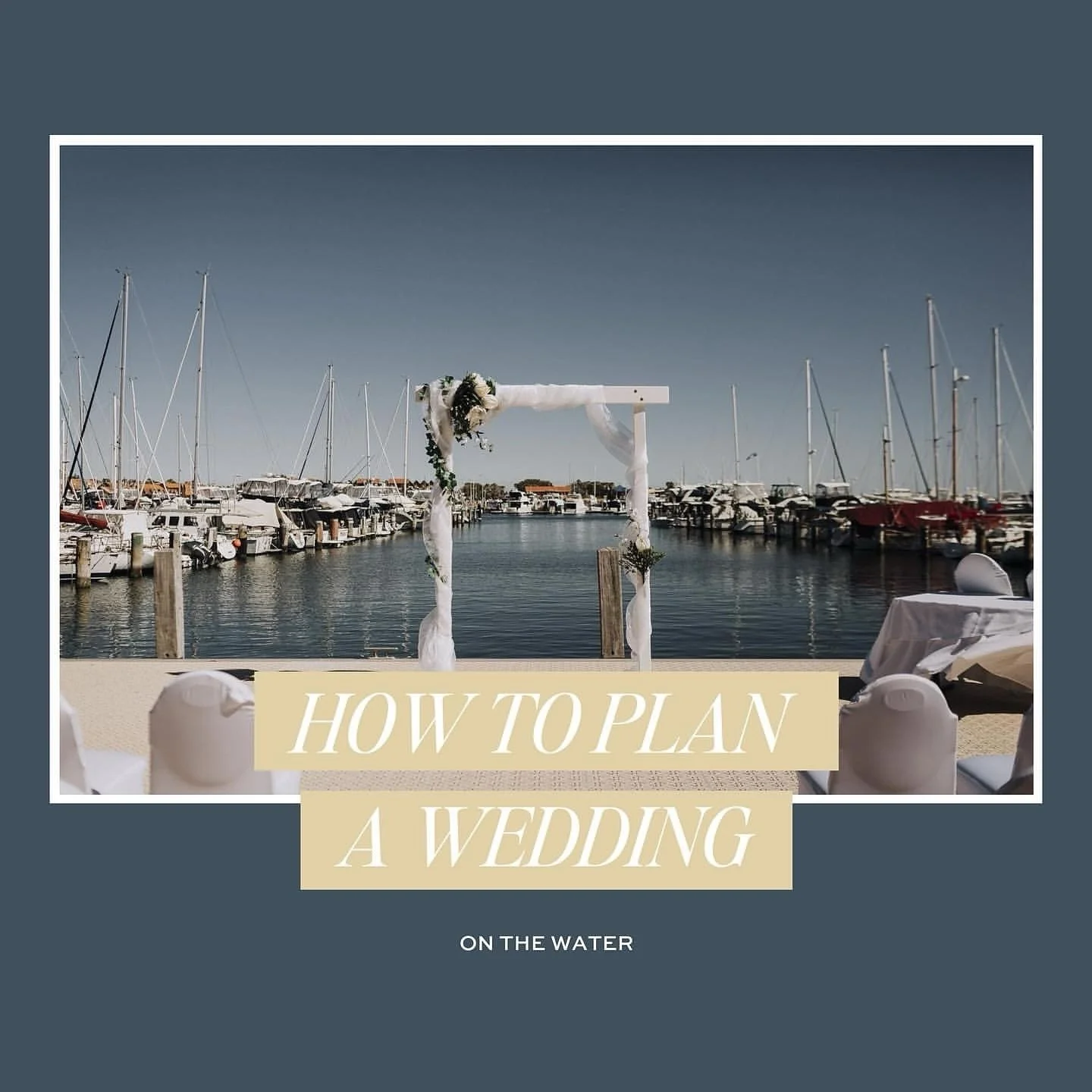 PLANNING A WEDDING ON THE WATER 🌊

Set Sail for a Wedding Like No Other ⛵️

Tired of cookie-cutter receptions that don&rsquo;t match the magic of your love story? A wedding on the water might be your perfect escape&mdash;where luxury meets adventure