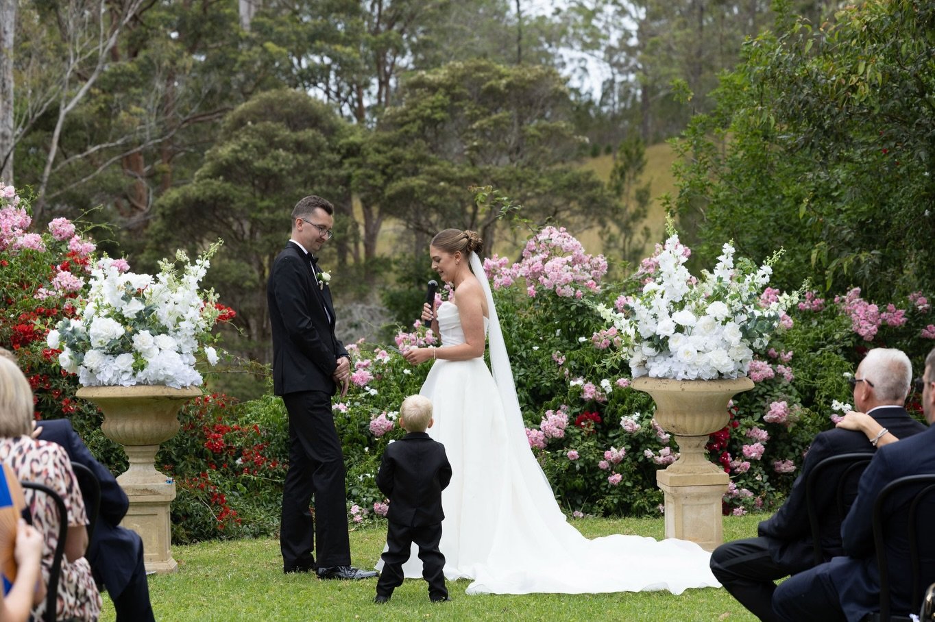 Where vows float through the air and time slows down 🌿✨

A garden ceremony is pure magic &mdash; soft light filtering through the trees, the blooming garden borders, nature holding space, and every detail intentionally designed to feel effortless an