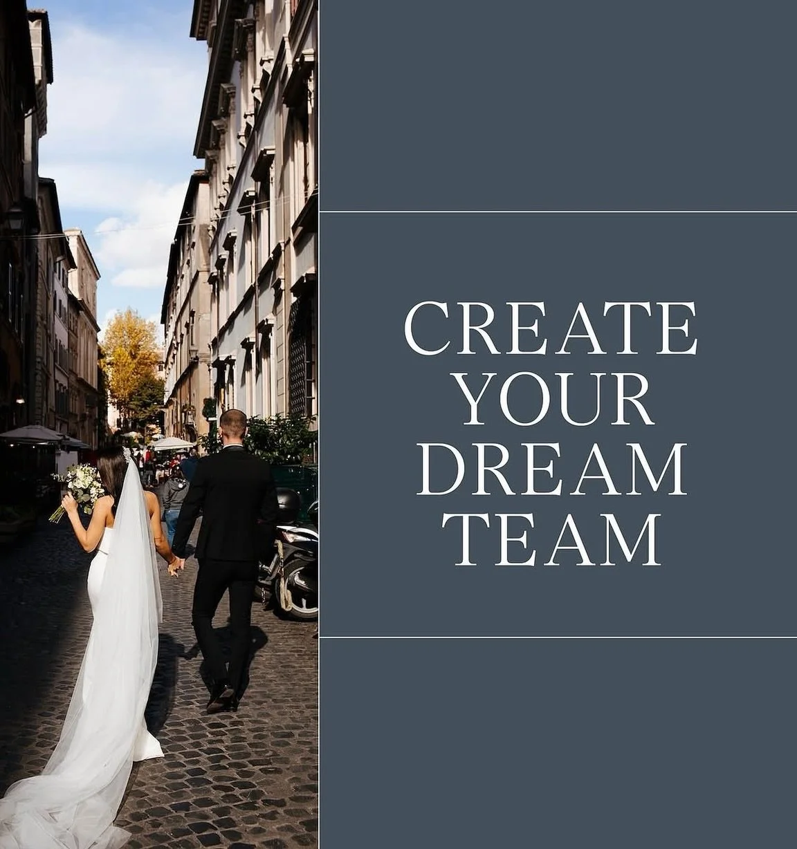 Build Your Dream Team: Let Us Help Make Your Vision a Reality! ✨💍🌹

Now your venue is locked in, you&rsquo;ll need to start thinking about the smaller yet equally important details like photographers, celebrants, hair and makeup artists, musicians,
