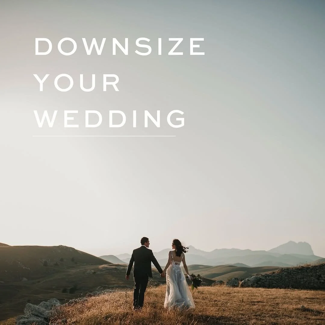 Downsizing your wedding in 2026 doesn&rsquo;t mean compromising.

It means getting intentional.

The last few years changed how couples think about weddings. Not from fear &mdash; but from clarity.

In 2026, we&rsquo;re seeing couples ask smarter que