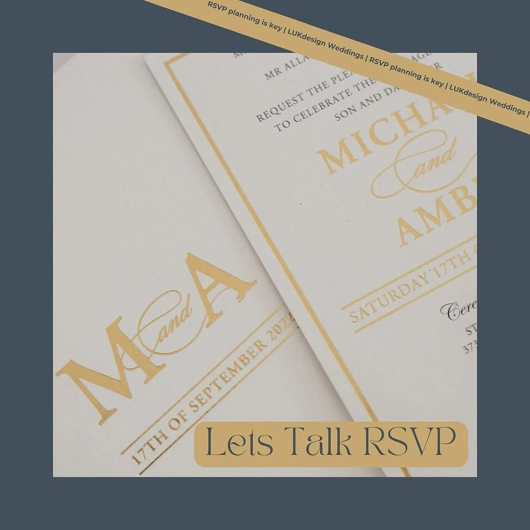 LET&rsquo;S TALK RSVP TIMING //

Running your RSVP date too close to your wedding?
That&rsquo;s a fast track to unnecessary stress 🫨

Here&rsquo;s the sweet spot 👉 8&ndash;6 weeks before your wedding
And yes&hellip; there&rsquo;s a very good reason
