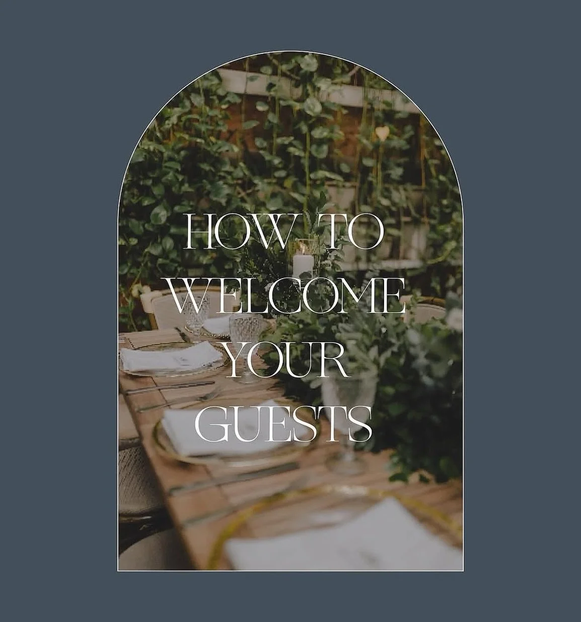 𝐇𝐨𝐰 𝐝𝐨 𝐲𝐨𝐮 𝐰𝐞𝐥𝐜𝐨𝐦𝐞 𝐲𝐨𝐮𝐫 𝐠𝐮𝐞𝐬𝐭𝐬?

We work with any couple who is starting, part way thru or days out of their wedding day. We offer a stress free and professional experience in creating your big day with all the thoughtful tou