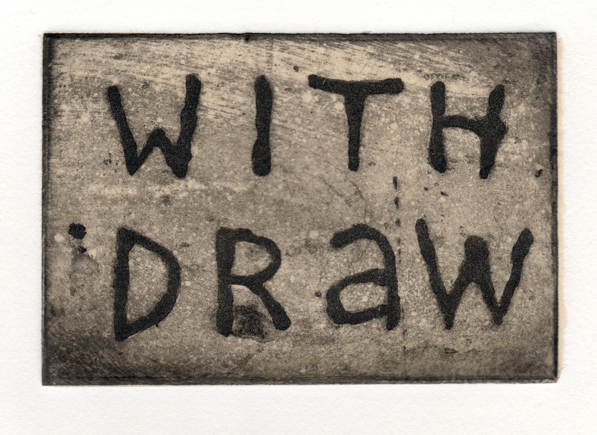 Withdraw