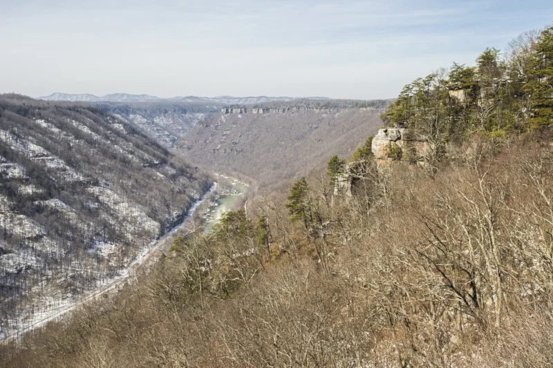Hiking Beauty Mountain in New Haven, West Virginia, on March 6, 2014.jpg