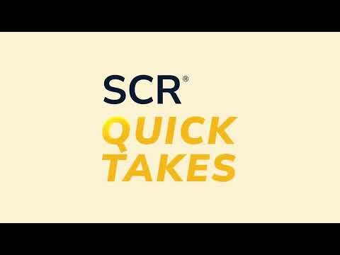SCR Quick Takes