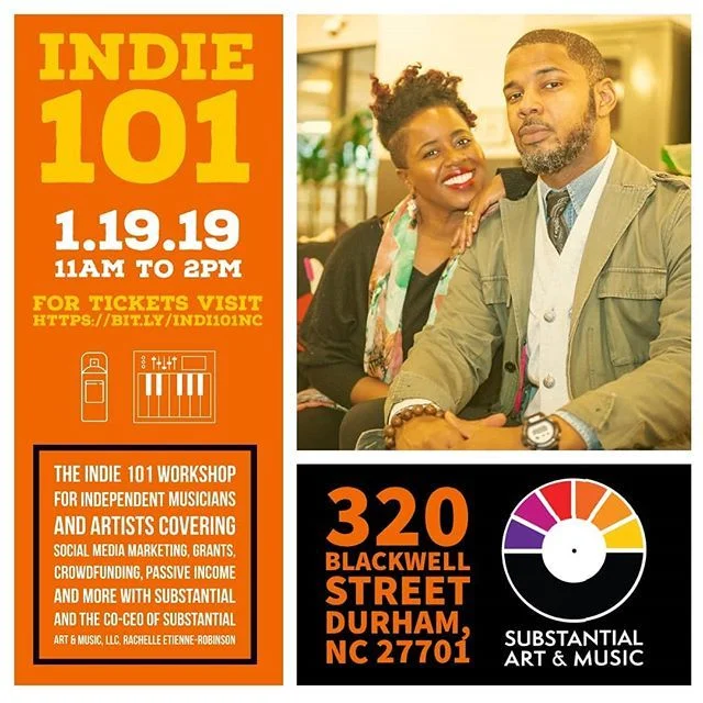 Indie 101 Workshop  (Durhan, NC)