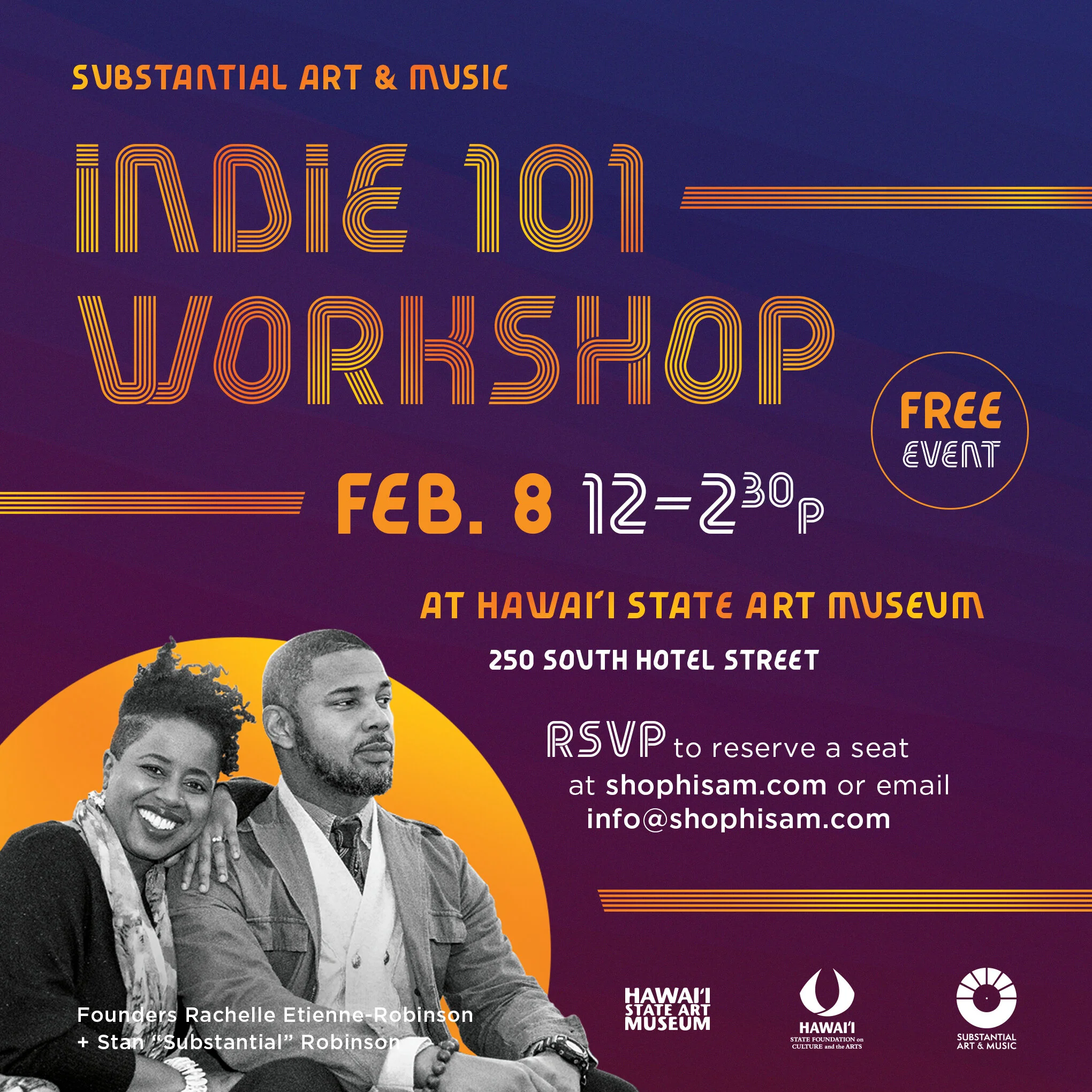 Indie 101 Workshop in Honolulu