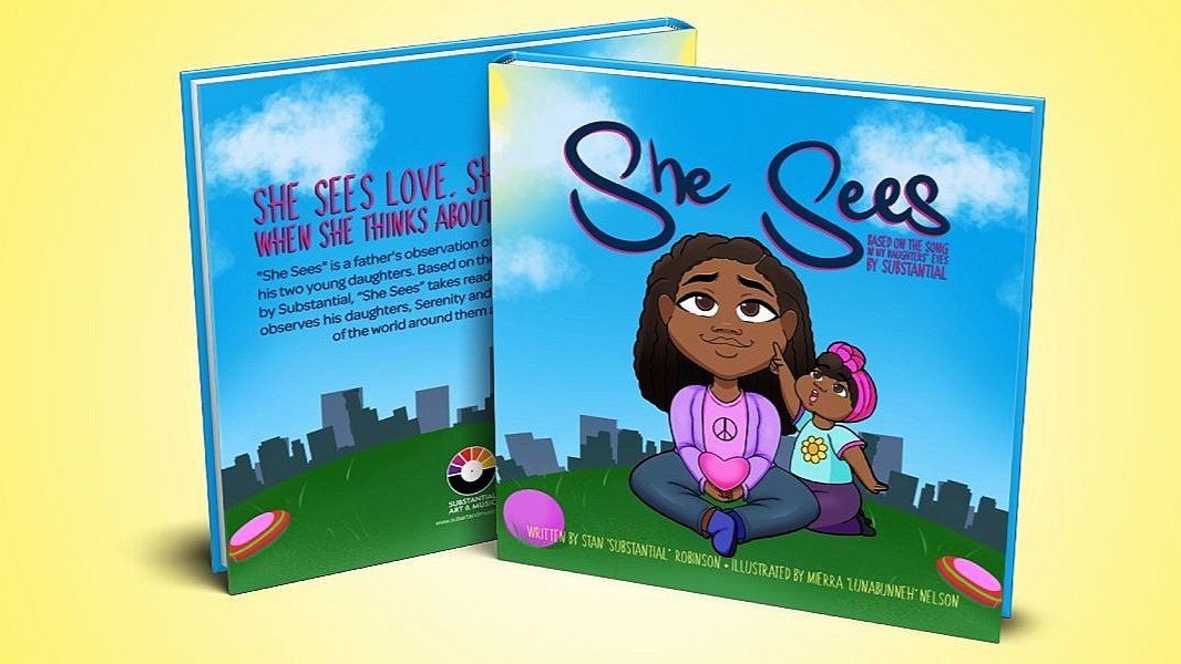 Our first published book 'She Sees'