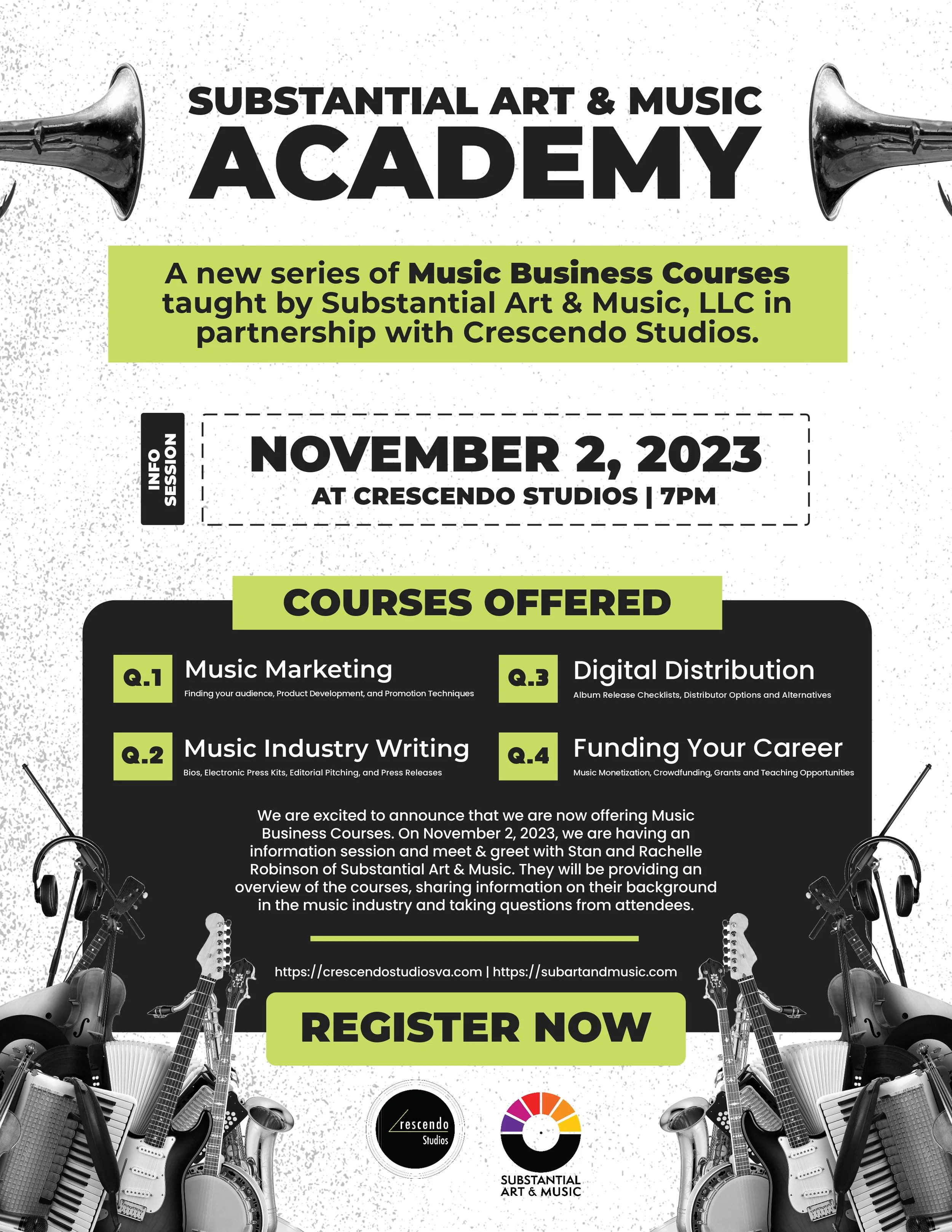 SAM ACADEMY: Music Marketing