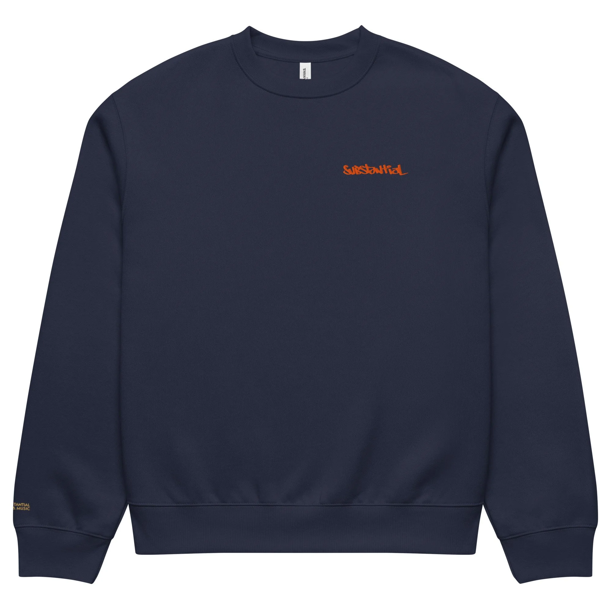 unisex-oversized-heavyweight-sweatshirt-navy-front-692a80a6f2f8d.jpg
