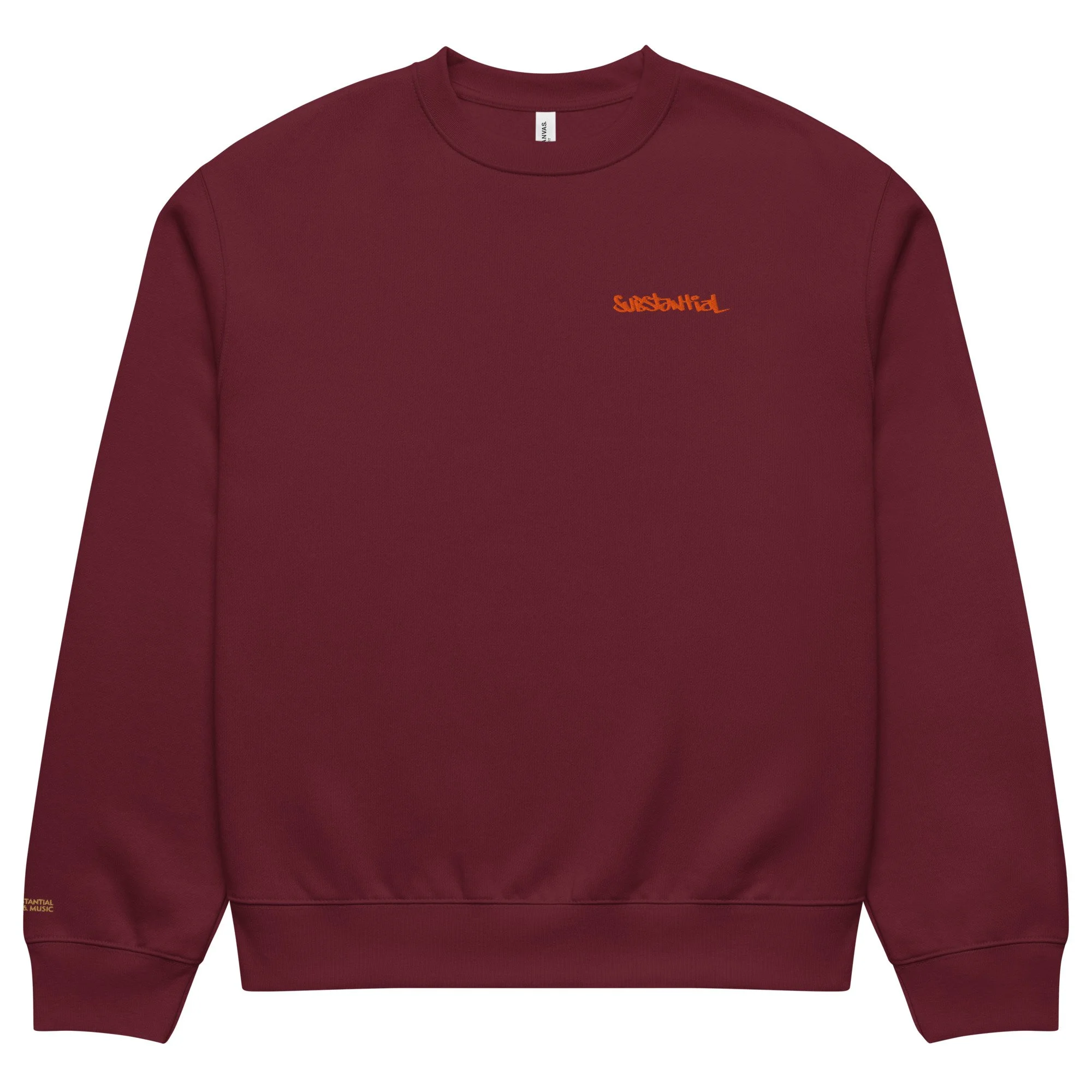 unisex-oversized-heavyweight-sweatshirt-maroon-front-692a80a6f33e4.jpg