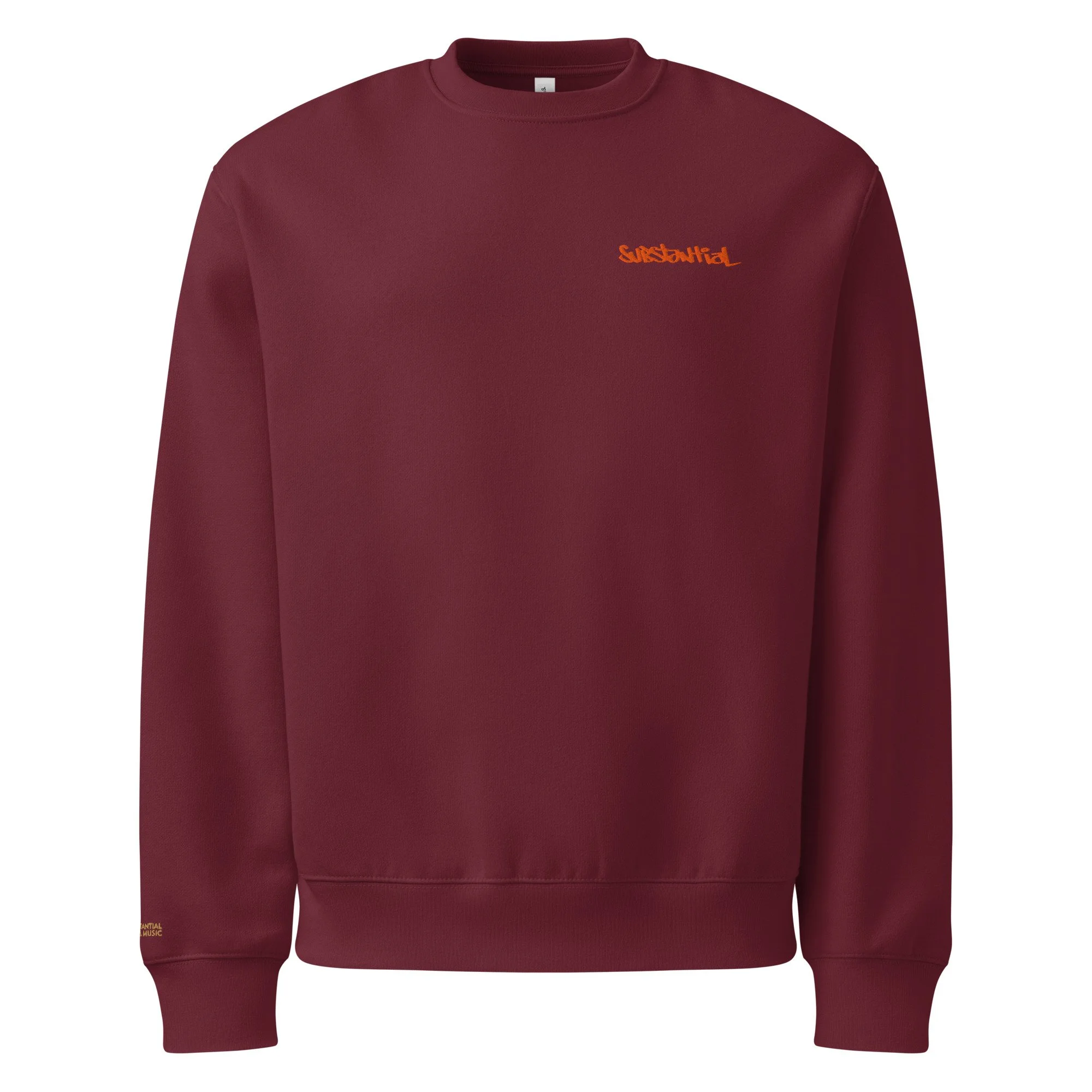 unisex-oversized-heavyweight-sweatshirt-maroon-front-692a80a7008bd.jpg