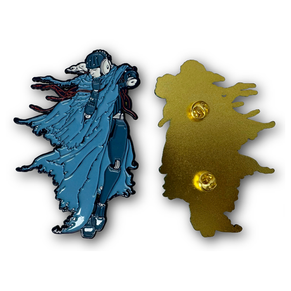 Bop Alloy Enamel Pin