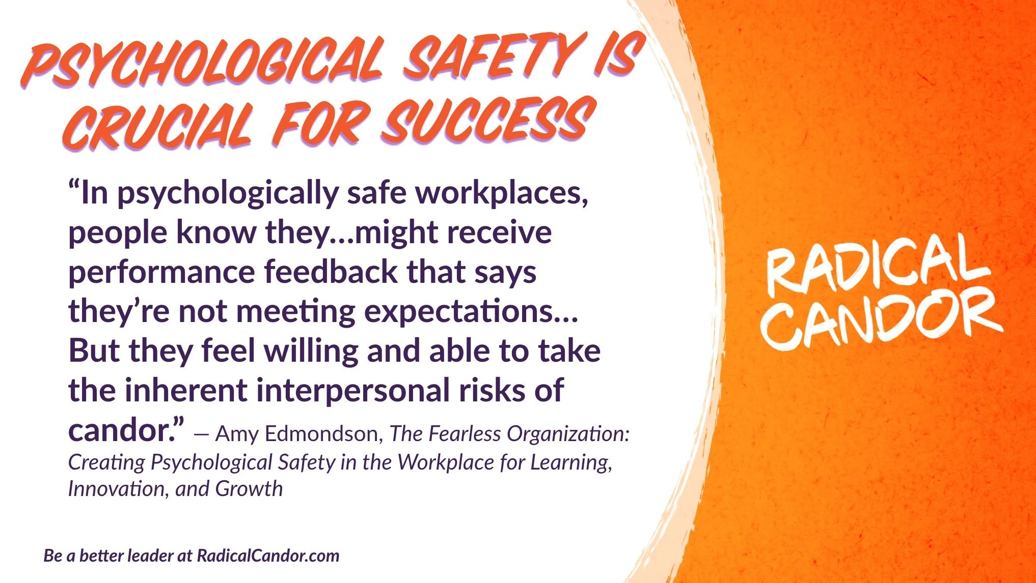 The Power of Radical Candor: Creating Psychological Safety in Your Organisation