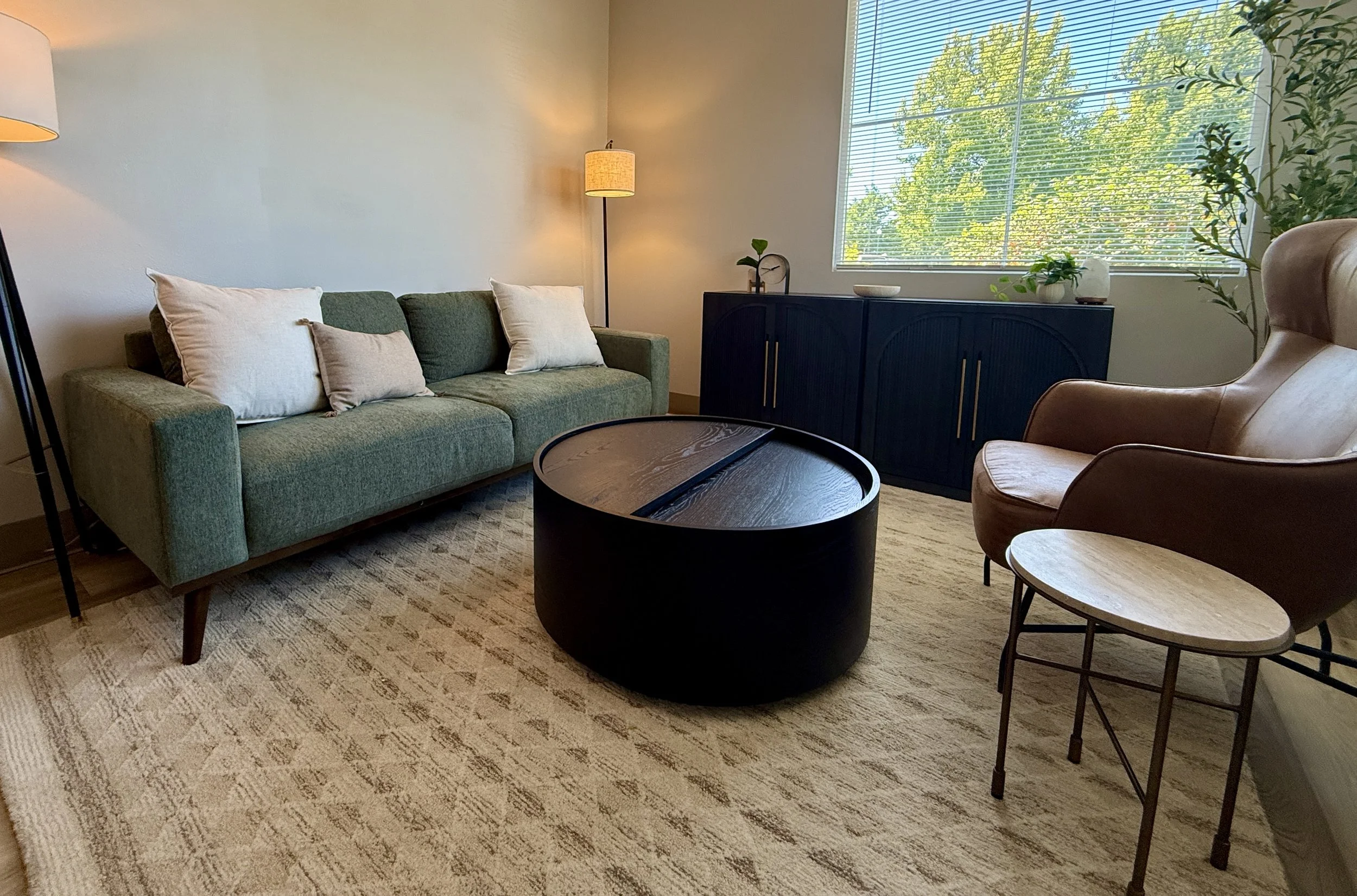 Calming therapy office