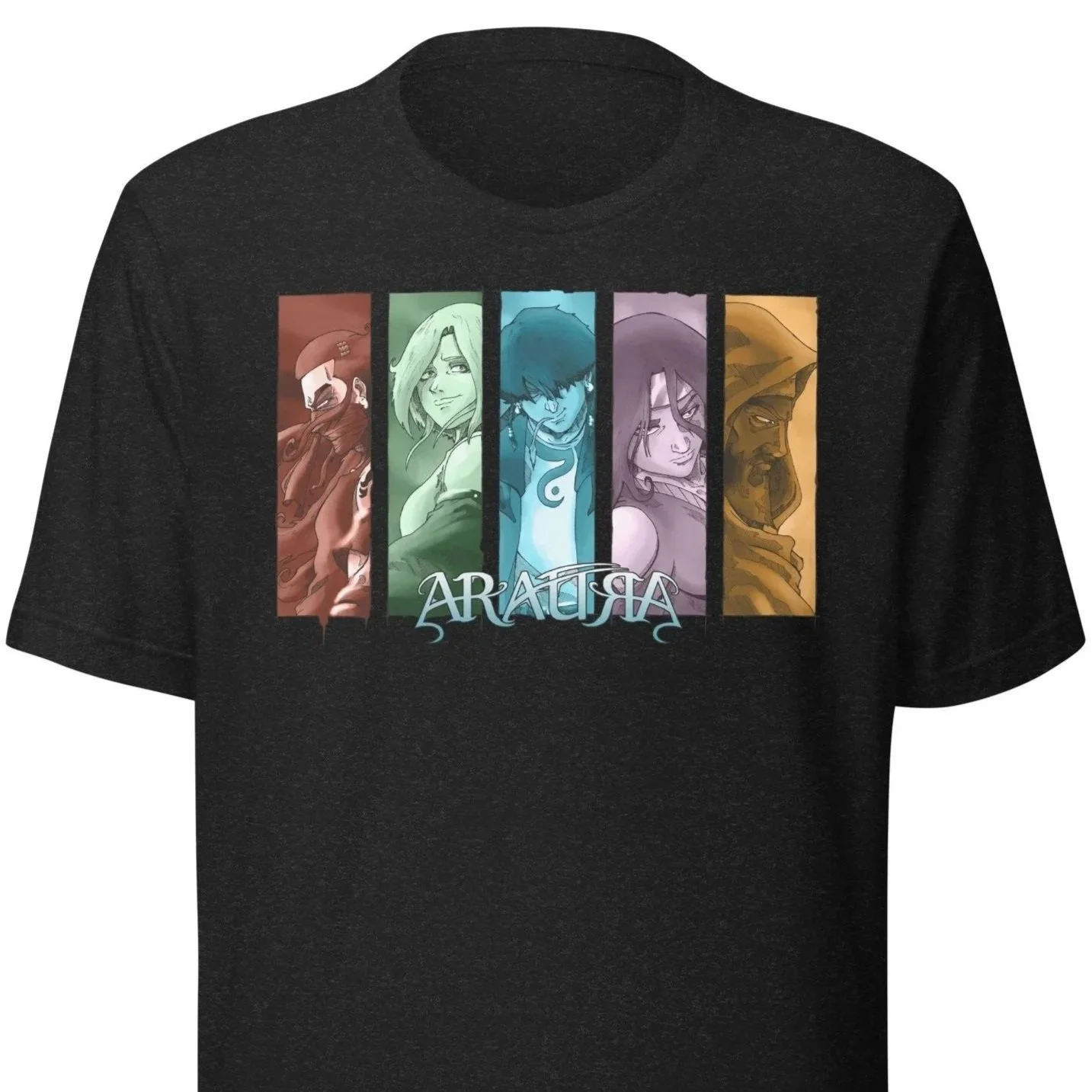 ARAURA  T-Shirt - Darklands Arc Group Shot #1