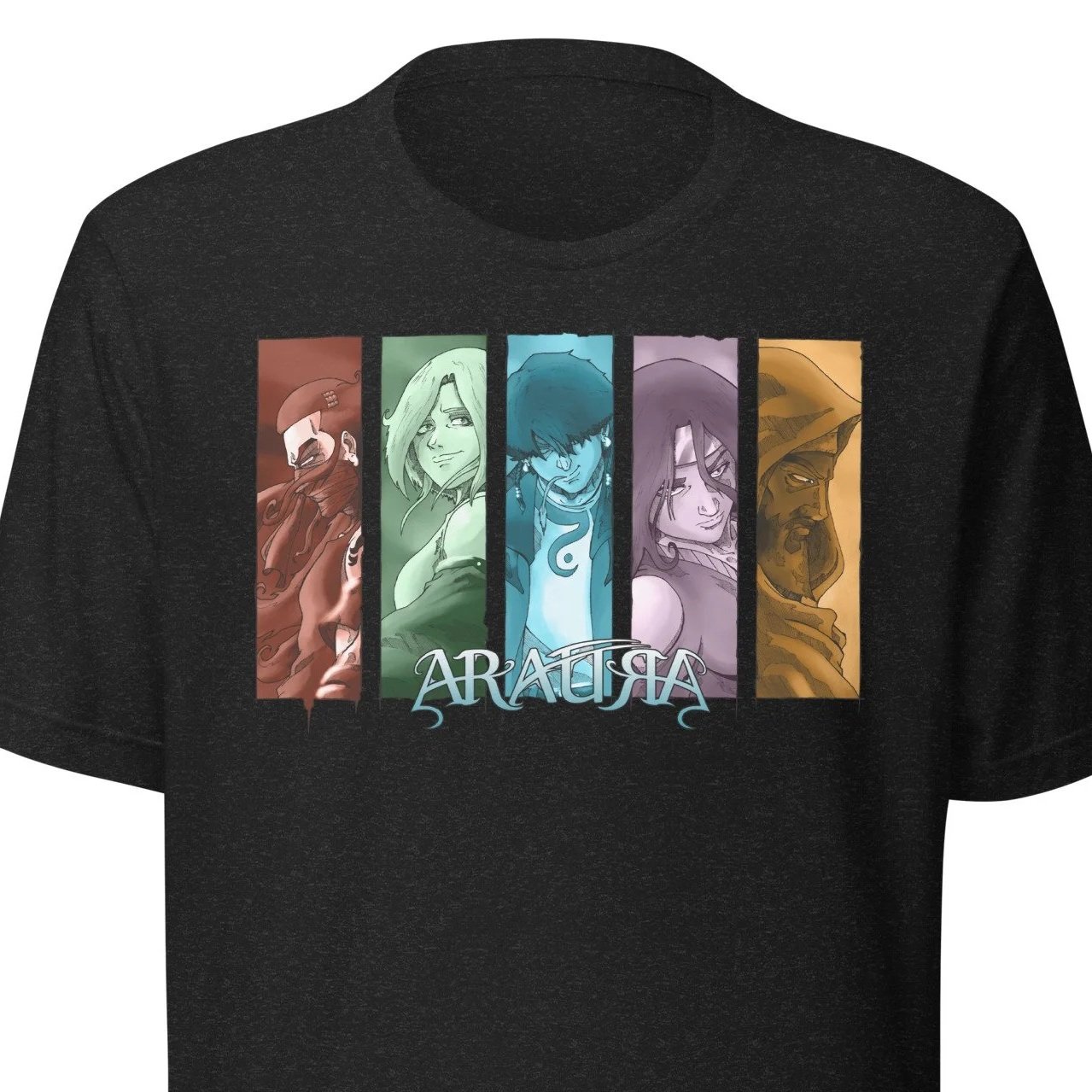 ARAURA  T-Shirt - Darklands Arc Group Shot #1