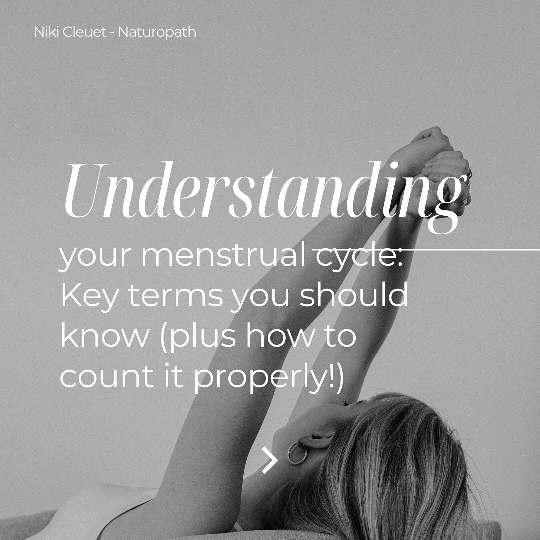 Every day in clinic, I work with women experiencing menstrual cycle irregularities - irregular periods, painful periods, missing periods, heavy periods and so on. Making sure we are on the same page when it comes to terminology is essential.

It is e