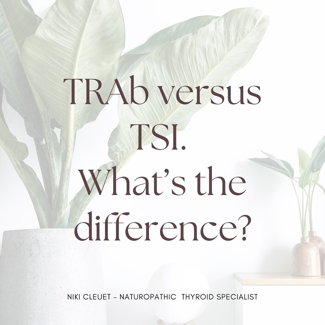 If you have Graves&rsquo; disease, you might have heard of both TRAb and TSI and wondered what the difference is. Hopefully this post will help clarify things for you:

- TRAb or &lsquo;TSH receptor antibodies&rsquo; are a type of antibody that bind 