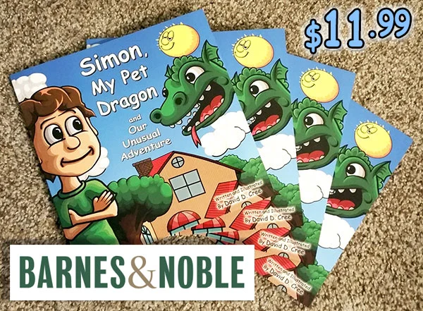 Simon My Pet Dragon And Our Unusual Adventure Kids Book