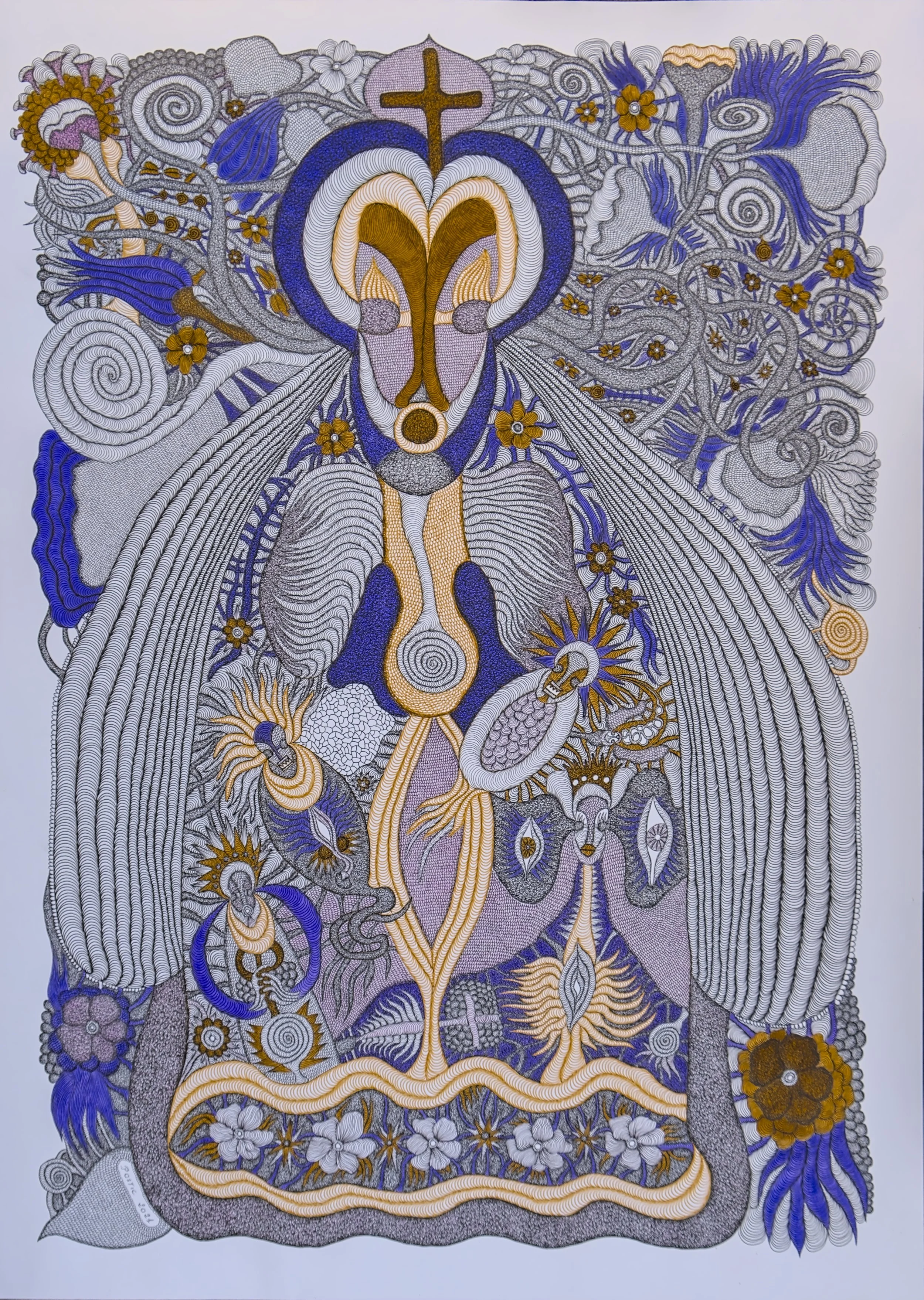 la légèreté de l'air encre sur lavis 105x75cm -2022 .jpg